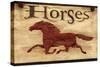 HORSES-R NOBLE-Stretched Canvas