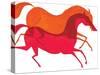 Horses-A Richard Allen-Stretched Canvas