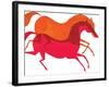 Horses-A Richard Allen-Framed Giclee Print