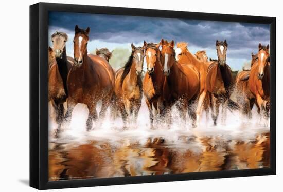 Horses-Trends International-Framed Poster