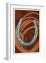 Horseshoe and Rope-Lantern Press-Framed Art Print