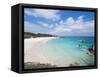 Horseshoe Bay Beach, Bermuda, Central America-Michael DeFreitas-Framed Stretched Canvas