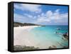 Horseshoe Bay Beach, Bermuda, Central America-Michael DeFreitas-Framed Stretched Canvas