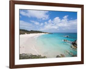 Horseshoe Bay Beach, Bermuda, Central America-Michael DeFreitas-Framed Photographic Print