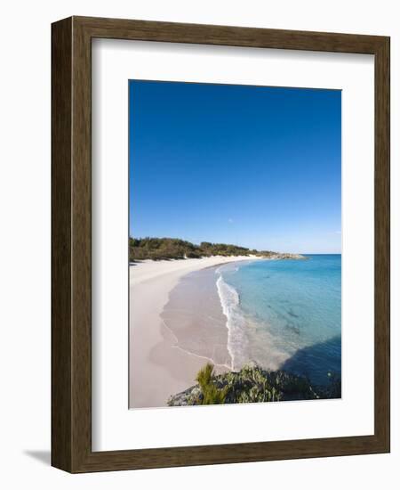 Horseshoe Bay Beach, Bermuda, Central America-Michael DeFreitas-Framed Photographic Print