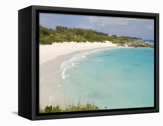 Horseshoe Bay Beach, Bermuda-Michael DeFreitas-Framed Stretched Canvas