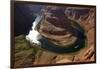 Horseshoe Bend, 1000 Ft. Drop to Colorado River-David Wall-Framed Photographic Print