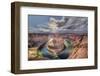 Horseshoe Bend and the Colorado River, Glen Canyon National Rec. Area, Arizona, USA-Christian Heeb-Framed Photographic Print