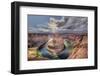 Horseshoe Bend and the Colorado River, Glen Canyon National Rec. Area, Arizona, USA-Christian Heeb-Framed Photographic Print