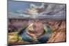 Horseshoe Bend and the Colorado River, Glen Canyon National Rec. Area, Arizona, USA-Christian Heeb-Mounted Photographic Print