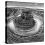 Horseshoe Bend BW 2 of 3-Moises Levy-Stretched Canvas