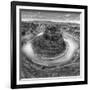 Horseshoe Bend BW 2 of 3-Moises Levy-Framed Photographic Print