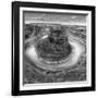 Horseshoe Bend BW 2 of 3-Moises Levy-Framed Photographic Print