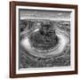 Horseshoe Bend BW 2 of 3-Moises Levy-Framed Photographic Print