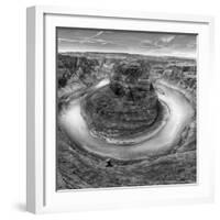 Horseshoe Bend BW 2 of 3-Moises Levy-Framed Photographic Print