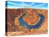 Horseshoe Bend Colorado River Arizona-Richard Harpum-Stretched Canvas