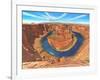 Horseshoe Bend Colorado River Arizona-Richard Harpum-Framed Art Print