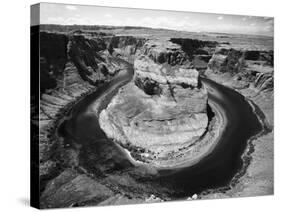 Horseshoe Bend, Colorado River, Glen Canyon National Recreation Area, Arizona, USA-Adam Jones-Stretched Canvas