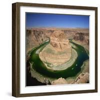 Horseshoe Bend, Colorado River, Near Page, Arizona, United States of America, North America-Tony Gervis-Framed Photographic Print