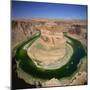 Horseshoe Bend, Colorado River, Near Page, Arizona, United States of America, North America-Tony Gervis-Mounted Photographic Print