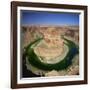 Horseshoe Bend, Colorado River, Near Page, Arizona, United States of America, North America-Tony Gervis-Framed Photographic Print