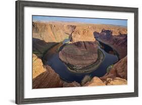 Horseshoe Bend, Colorado River, Near Page, Arizona, United States of America, North America-Gary-Framed Photographic Print