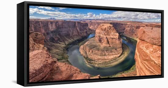 Horseshoe Bend in Page, Arizona Usa-Frank Bach-Framed Stretched Canvas