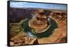 Horseshoe Bend, Marble Canyon, Colorado River, Arizona, USA-Charles Gurche-Framed Stretched Canvas