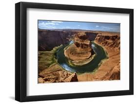 Horseshoe Bend, Marble Canyon, Colorado River, Arizona, USA-Charles Gurche-Framed Photographic Print