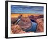 Horseshoe Bend on the Colorado River at Sunrise Near Page, Arizona, Usa-Chuck Haney-Framed Photographic Print