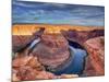 Horseshoe Bend on the Colorado River at Sunrise Near Page, Arizona, Usa-Chuck Haney-Mounted Photographic Print