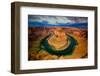 Horseshoe Bend on the Colorado River, Page, Arizona, United States of America, North America-Laura Grier-Framed Photographic Print