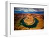 Horseshoe Bend on the Colorado River, Page, Arizona, United States of America, North America-Laura Grier-Framed Photographic Print