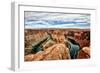 Horseshoe Canyon-Barry Hart-Framed Art Print