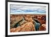 Horseshoe Canyon-Barry Hart-Framed Giclee Print