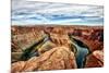 Horseshoe Canyon-Barry Hart-Mounted Giclee Print