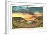 Horseshoe Curve, Pennsylvania-null-Framed Art Print