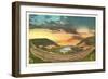 Horseshoe Curve, Pennsylvania-null-Framed Art Print