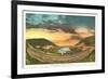 Horseshoe Curve, Pennsylvania-null-Framed Premium Giclee Print