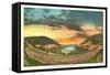 Horseshoe Curve, Pennsylvania-null-Framed Stretched Canvas