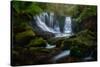 horseshoe-falls-1-Lincoln Harrison-Stretched Canvas