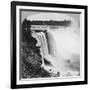 Horseshoe Falls as Seen from Goat Island, Niagara Falls, Early 20th Century-George Barker-Framed Photographic Print