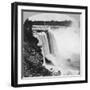 Horseshoe Falls as Seen from Goat Island, Niagara Falls, Early 20th Century-George Barker-Framed Photographic Print