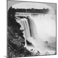 Horseshoe Falls as Seen from Goat Island, Niagara Falls, Early 20th Century-George Barker-Mounted Photographic Print