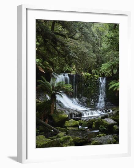 Horseshoe Falls, Mount Field National Park, UNESCO World Heritage Site, Tasmania, Australia-Jochen Schlenker-Framed Photographic Print