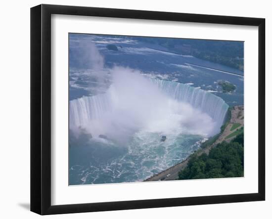 Horseshoe Falls, Niagara Falls, Niagara, Ontario, Canada, North America-Roy Rainford-Framed Photographic Print