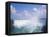 Horseshoe Falls, Niagara Falls, Ontario, Canada, North America-Rainford Roy-Framed Stretched Canvas