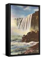 Horseshoe Falls, Niagara Falls-null-Framed Stretched Canvas