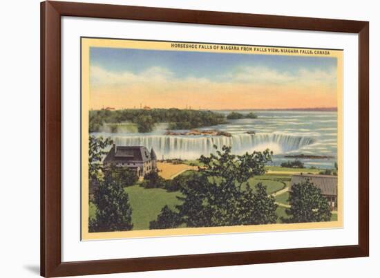 Horseshoe Falls, Niagara-null-Framed Premium Giclee Print