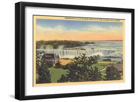 Horseshoe Falls, Niagara-null-Framed Art Print